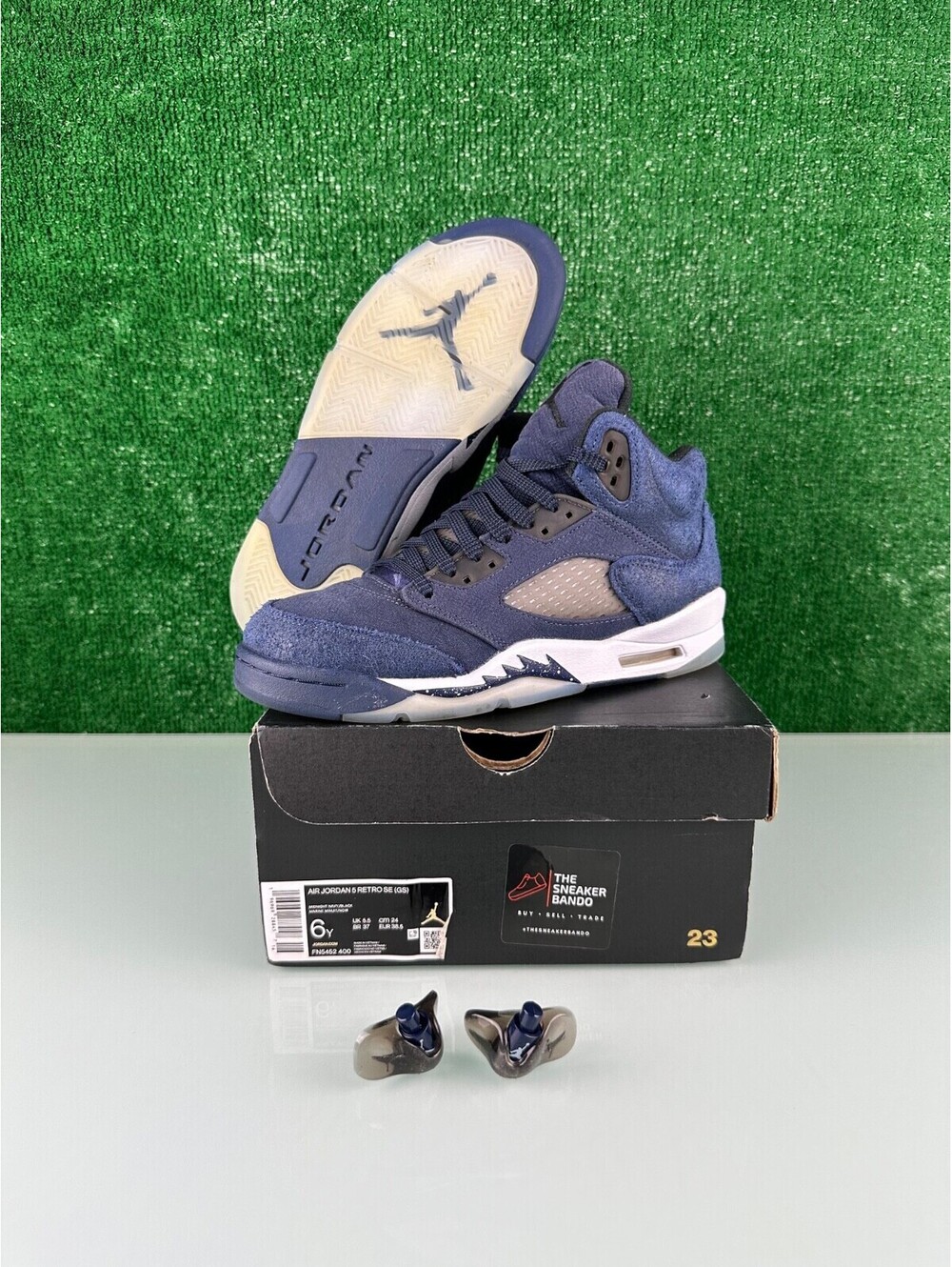 Size 6Y - Air Jordan 5 Retro SE Midnight Navy